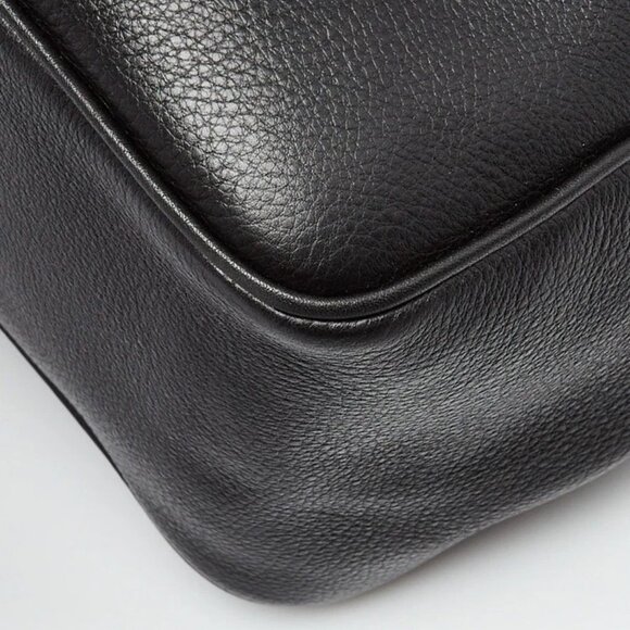 Celine Black Leather Medium Anita Shoulder Bag - Picture 4 of 12